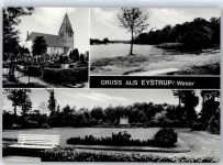 27324 W2813 Eystrup - Kirche, Friedhof, Ehrenmal