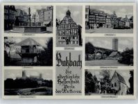 35510 W6308 Butzbach - Rathaus, Marktplatz