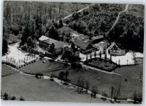61381 W6382 Köppern , Taunus - Hotel Pension zur Lochmühle , Fliegeraufnahme