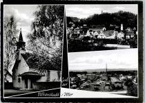 89281 W7919 Altenstadt , Iller - Kirche, Ortsansicht