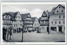 36205 W6443 Sontra - Gasthaus zur Sonne, Marktplatz