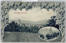 65343 W6228 Rauenthal , Rheingau - Teilansicht, Winzerhalle