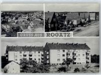 39326 O3214 Rogätz - Teilansicht, Ortspartie, Wohnhäuser