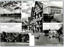44532 W4670 Lünen - Zeche Viktoria, Mauerstraße, Stadtbad, Schloss, Cappenberger See