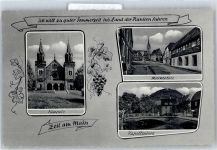 97475 W8729 Zeil a. Main - Kappele, Marktplatz, Kapellenberg
