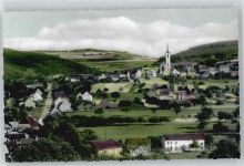 54524 W5561 Klausen , Mosel - Kirche, Ortsansicht