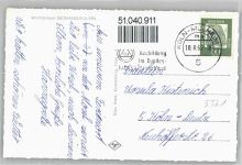 54524 W5561 Klausen , Mosel - Kirche, Ortsansicht