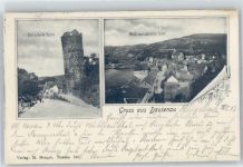 56130 W5409 Dausenau - Der Schiefe Turm, Ortsansicht