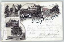 64367 W6109 Frankenstein , Burg - Burg Frankenstein, Forsthaus
