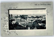 64579 W6084 Gernsheim , Rhein - Ortsansicht