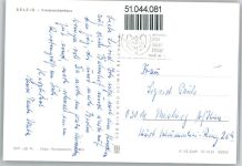 14806 O1820 Belzig Gebrauchsspuren Kreiskrankenhaus Briefmarke entfernt