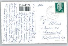 17255 O2084 Wesenberg , Meckl - Kirche, Teilansicht