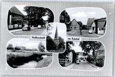 21279 W2114 Hollenstedt , Nordheide - Hauptstraße, Marktplatz, Dorfstraße, Kirche