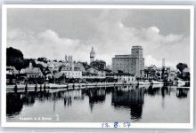 24376 W2340 Kappeln , Schlei - Teilansicht