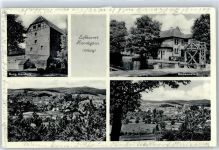 37181 W3414 Hardegsen - Burg Hardeck, Badeanstalt, Gesamtansicht