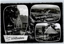 37299 W3441 Weißenborn b Eschwege - Kirche, Gesamtansicht