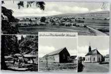 55758 W6581 Bruchweiler - Gesamtansicht, Wild, Kirche