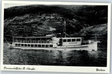 65462 W6095 Ginsheim-Gustavsburg - Personenschifffahrt Schrepfer