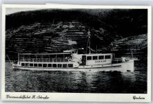 65462 W6095 Ginsheim-Gustavsburg - Personenschifffahrt Schrepfer