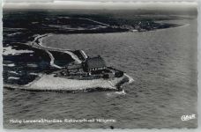 25863 W2251 Langeneß - Fliegeraufnahme, Riekswarft mit Hilligenlei