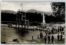 02779 O8802 Großschönau , Sachs - Schwimmbad Waldstrandbad mit Lausche