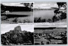 34639 W3579 Schwarzenborn , Knüll - Strandgaststätte Schwarzenbörner Teich am Knüll, Knüll-Köpfchen