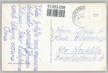 95478 W8584 Kemnath - Stadtweiher , Marke entfernt