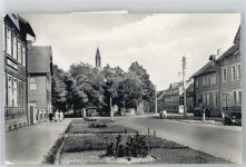 38899 O3723 Hasselfelde - am Markt , Motorrad