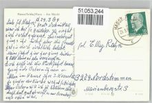 38899 O3723 Hasselfelde - am Markt , Motorrad