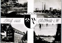 45964 W4390 Gladbeck - Zeche Hibernia , Kriegerdenkmal