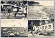 17459 O2235 Ückeritz , Usedom - Restaurant Fischerhütte