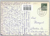 25821 W2257 Breklum - Friedhof , Schwimmbad , Hauptstrasse