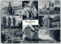 38154 W3308 Königslutter am Elm - Marktplatz , Parkanlagen