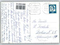 53879 W5350 Euskirchen - Rathaus, Sprachenschule, Sparkasse, Auto