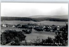 34516 W3546 Basdorf b Korbach - Kirche, Ortsansicht