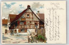 79688 W7862 Hausen im Wiesental - Hebelhaus, Sign. K. Mutter