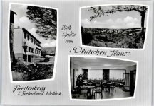 35104 W3540 Fürstenberg , Waldeck - Gasthaus Pension zum deutschen Haus