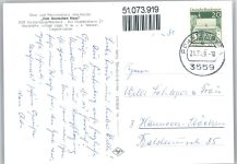 35104 W3540 Fürstenberg , Waldeck - Gasthaus Pension zum deutschen Haus