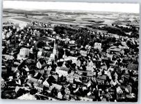 85276 W8068 Pfaffenhofen a d Ilm - Fliegeraufnahme, Ortsansicht, Kirche