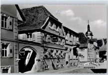 76571 W7560 Rotenfels , Baden - Kirche, Ortsansicht, Gasthaus zum Ochsen