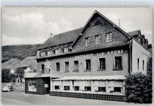 56332 W5401 Oberfell , Mosel - Gasthaus zur Krone, Marke entfernt