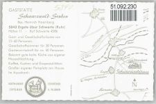 58239 W5840 Ergste - Gaststätte Schwarzwald-Stuben