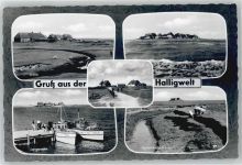25863 W2251 Langeneß - Gröde, Teilansicht, Langeness, Nordstrand