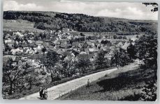 74834 W6957 Dallau , Kr Mosbach, Baden - Gesamtansicht