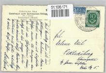 56332 W5401 Brodenbach - Gasthaus Schwarzer Ritter