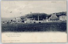 63628 W6483 Bad Soden-Salmünster - Sanatorium, Blick zur Burg Stolzenberg