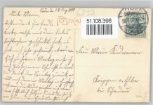 63628 W6483 Bad Soden-Salmünster - Sanatorium, Blick zur Burg Stolzenberg