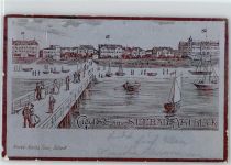 17419 O2252 Seebad Ahlbeck Lithographie