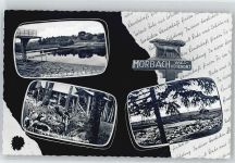 54497 W5552 Morbach , Hunsrück - Schwimmbad, Wildfutterstelle