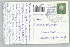 59889 W5779 Wenholthausen , Sauerland - Totalansicht mit Kirche